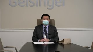 Geisinger CEO Dr. Jaewon Ryu talks about COVID-19.