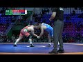 Round 1 FS - 125 kg: K. GHASEMI (IRI) v. K. DORJKHAND (MGL)