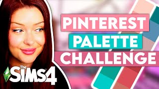 Pinterest Colour Palettes Decide Each Room in The Sims 4 // Sims 4 Colour Palette Build Challenge