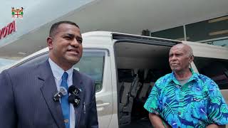 Minister for Lands \u0026 Mineral Resources, Hon  Filimoni Vosarogo to present the Mataqali  Matalevu