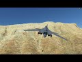 b 1爆撃機でグランドキャニオンを低空飛行！【microsoft flight simulator】実況