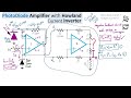 photodiode amplifier design with howland current inverter