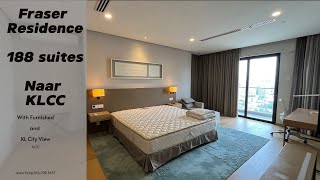 Fraser Residence (188 Suites), KLCC Serviced residence for Rent