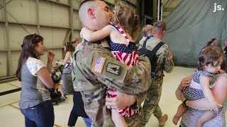 Emotional homecoming for our Wisconsin Army National Guard