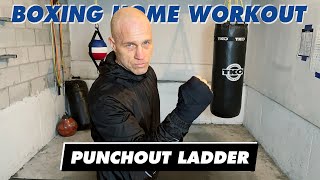 Punchout Ladder Heavy Bag Workout