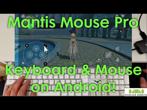 Mantis Mouse Pro – Teclado y mouse Android PUBG, Genshin Impact