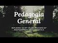 pedagogÍa general