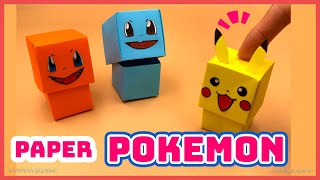 Origami) Paper Pokemon Toy