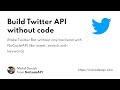Setup Twitter API without coding #api #twitter