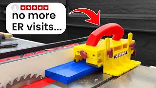 I Tested a CHEAP 5-Star Amazon Table Saw Upgrade!  Milescraft GrabberPro Push Block