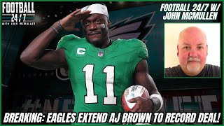 BREAKING: Philadelphia Eagles EXTEND Superstar WR AJ Brown