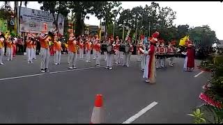 Marching Band Gita Wibawa Praja Kota Dumai ~Lagu Selayang Pandang {MBGWP}Kota Dumai,MTQ pekan Baru