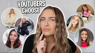 YOUTUBERS PICK MY MISSGUIDED OUTFIT!!