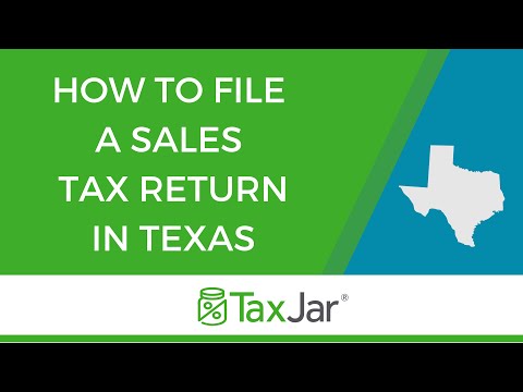 How to File a Texas Sales Tax Return How to File a Texas Sales Tax Return