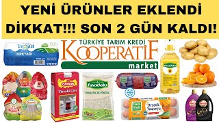 ÇOK ÇOK KISA SÜRECEK | TARIM KREDİ KOOPERATİF MARKET KATALOĞU ÇIKTI | 13 OCAK TARİHİNE KADAR |