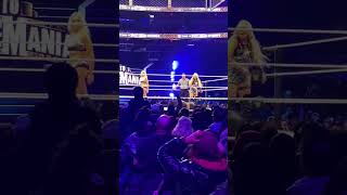 liv morgan knocks out sonya deville #wwemsg #livmorgan