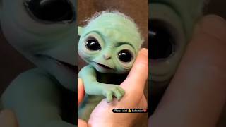 Baby yoda in real life| #mandalorian #grogu #babyyoda #shorts