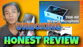 TNW-N9/N8 Wireless Microphone (unboxing and honest review) | ChrisGela