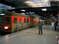 poland pkp class en57 emus arriving at warszawa srodmiescie on a westbound local train