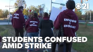Students caught in the middle as community college strike causes confusion, disruption