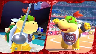 All 24 Events (Bowser Jr. gameplay) | Mario & Sonic at the Olympic Games Tokyo 2020 ᴴᴰ