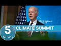 Joe Biden hosts Boris Johnson and other world leaders in virtual climate summit | 5 News