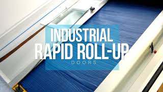 Industrial rapid roll-up door | Infraca S.L.