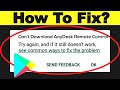 Fix: Can't Download AnyDesk Remote Control App Error On Google Play Store Problem Solved