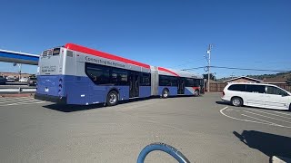 SamTrans New Flyer XD60 No.830 on Route 110