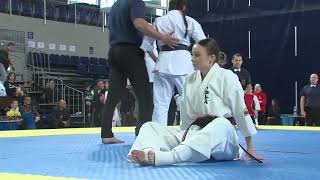 LČ - Raminta Makackaitė (aka) - Agnė Sabaliauskaitė (shiro) | Women -50 kg Semi Final