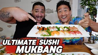 ULTIMATE SUSHI MUKBANG with @RockstarEater