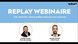 Replay webinaire énergie