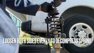 DIY MacPherson Strut Spring Compressor Set from Harbor Freight