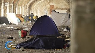 Migranti, a Trieste è emergenza umanitaria - Porta a porta 14/09/2023