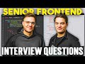 Frontend Interview Questions Mid/Senior Level