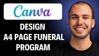How To Design A 4 Page Funeral Program In Canva (Easiest Way)