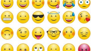 easy to draw emotion faces emoji,Skype yahoo,Facebook zalo