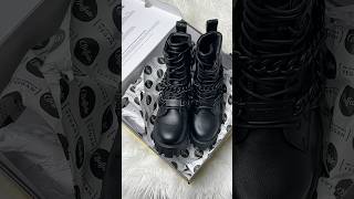 Buffalo Lion Mid Chain Boots Unboxing