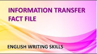 FACT FILE II ENGLISH WRITING SKILLS II