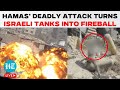 Israel Vs Hamas | Al-Qassam Brigade Sets Deadly Trap, Destroys Israeli Merkava Tanks in Gaza Strip