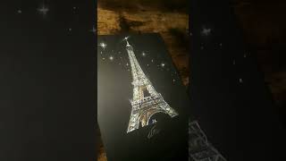 Drawing of the Eiffel tower ( #drawing #paris #love #shorts )
