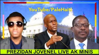 FLASH! PREZIDAN JOVENEL FE YON GWO DEKLARASYON, VIN TANDE