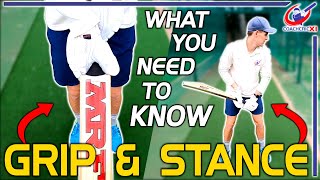 Cricket Grip and Stance Basics - Variations Explained