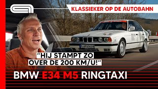 Rijden met een échte Ringtaxi [BMW M5 E34]