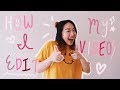 ✰ How I Edit My YouTube Videos (Handwritten Text & Doodles!) ✰ ✰ How I Edit My YouTube Videos (Handwritten Text & Doodles!) ✰