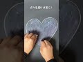 【asmr黒板アートが上手くなる！チョークでハートの描き方 chalk shorts 黒板アート チョークアート artwork drawing viral art asmr chalkart