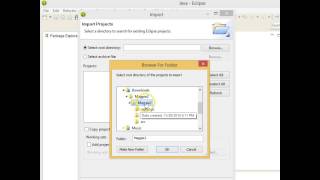 Java How to Import a Compressed Project into Eclipse