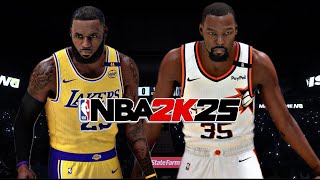 KEVIN DURANT AND LEBRON JAMES EPIC DUEL GOES DOWN TO THE WIRE IN NBA 2K25...