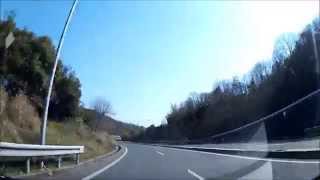 【車載動画】山陽自動車道 下り 岡山IC－福山西IC－三原市街