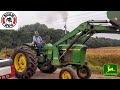 John Deere 4020 Diesel Mowing With Bush Hog